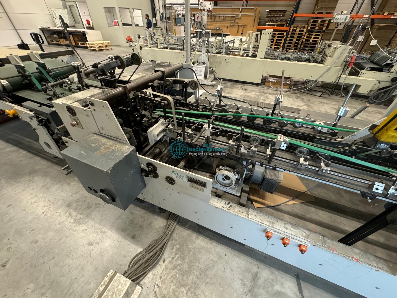 Show advert Bobst Domino 100 M folding glueing machine